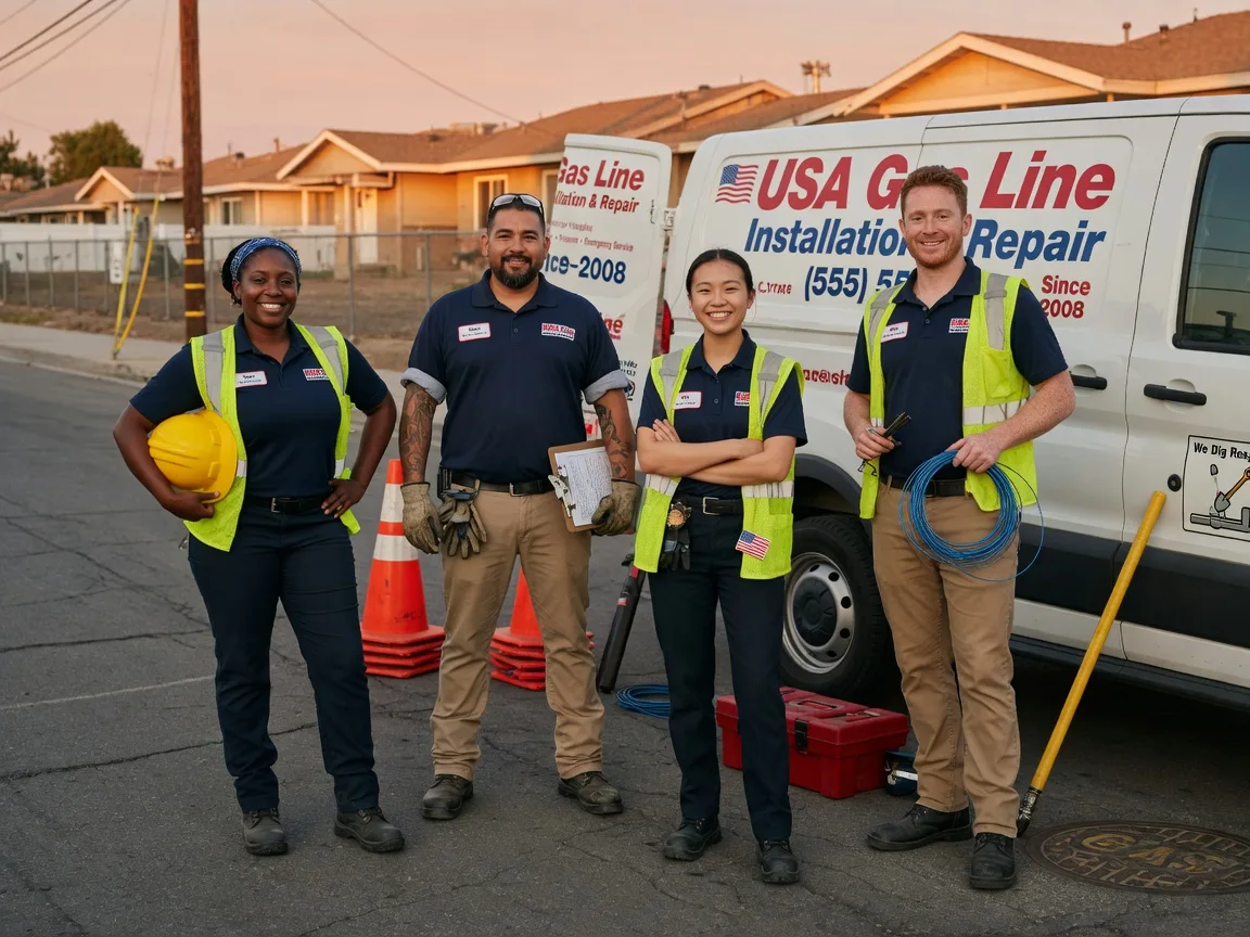 Gas Line Installation company in Bovey, MN